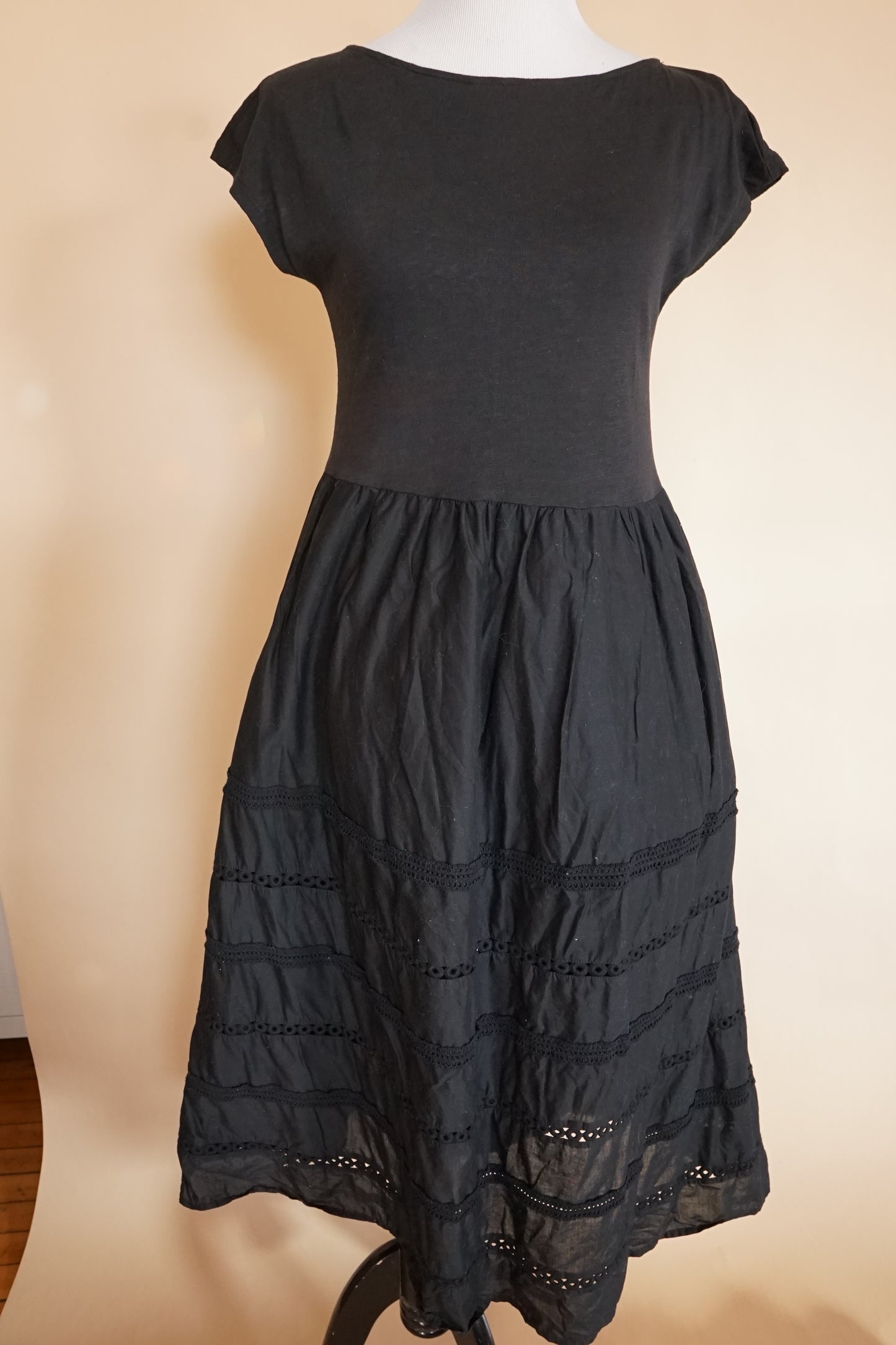 Boden Mix Trim Cotton Midi Dress (6)