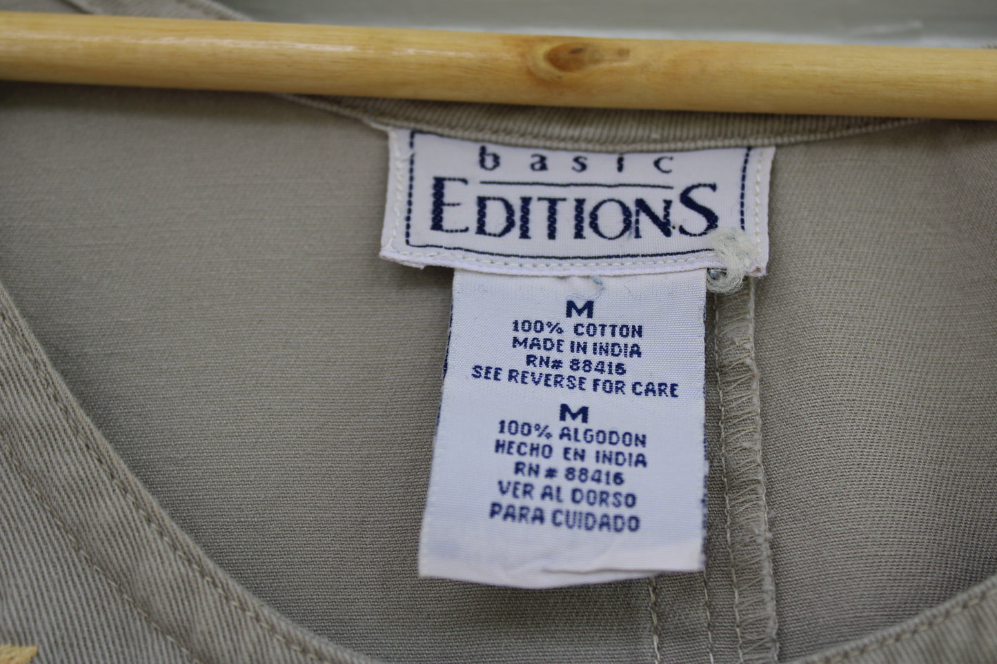 Vintage Basic Editions Floral Embroidered Dress (M-L)