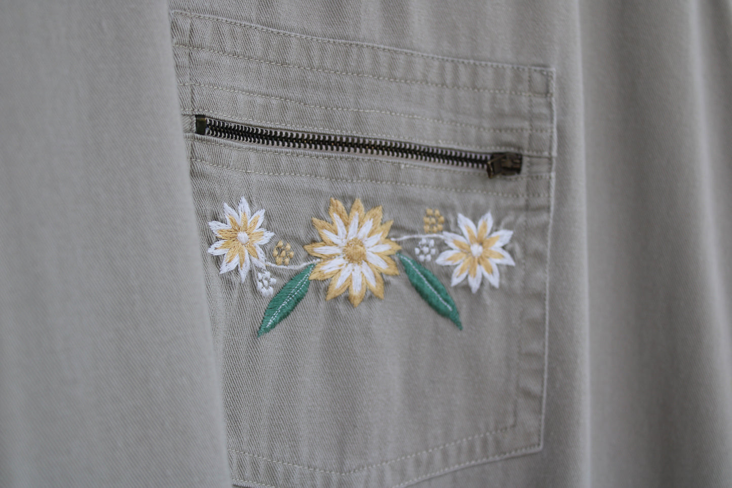 Vintage Basic Editions Floral Embroidered Dress (M-L)