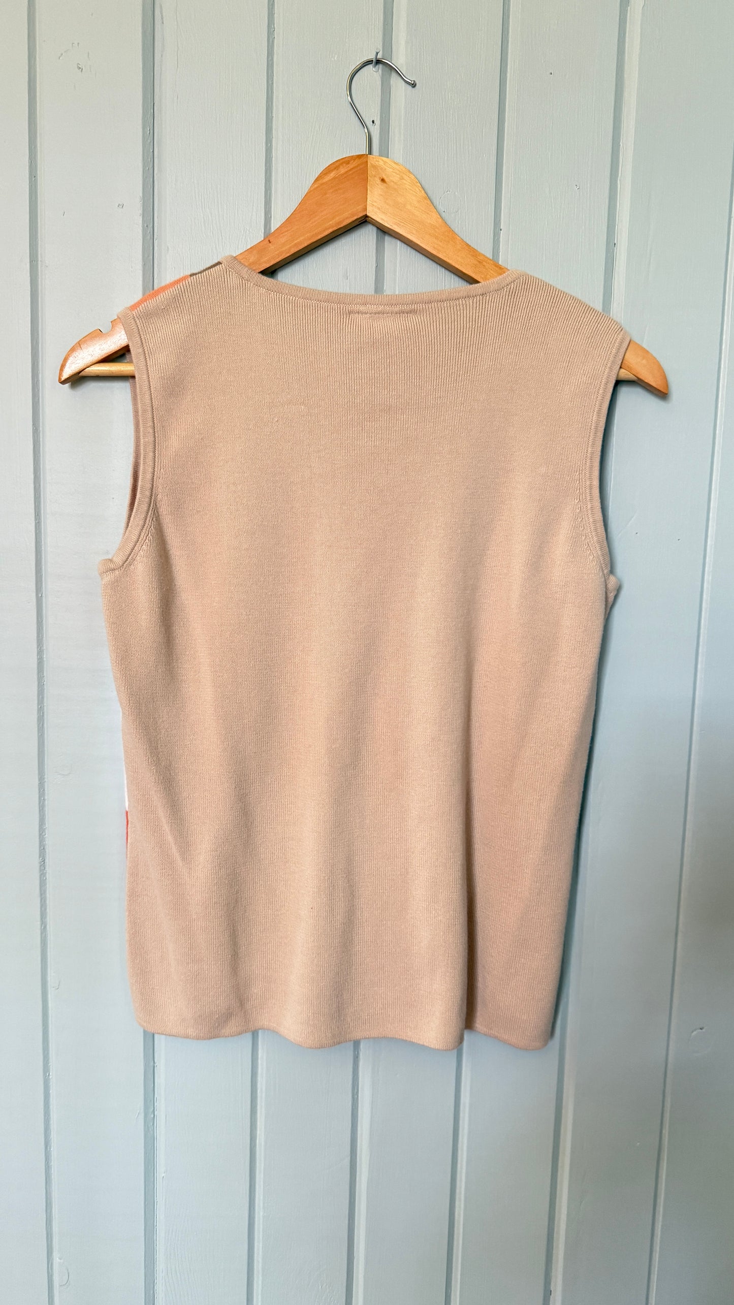 Designers Orginals Knit Color Block Tank (M)