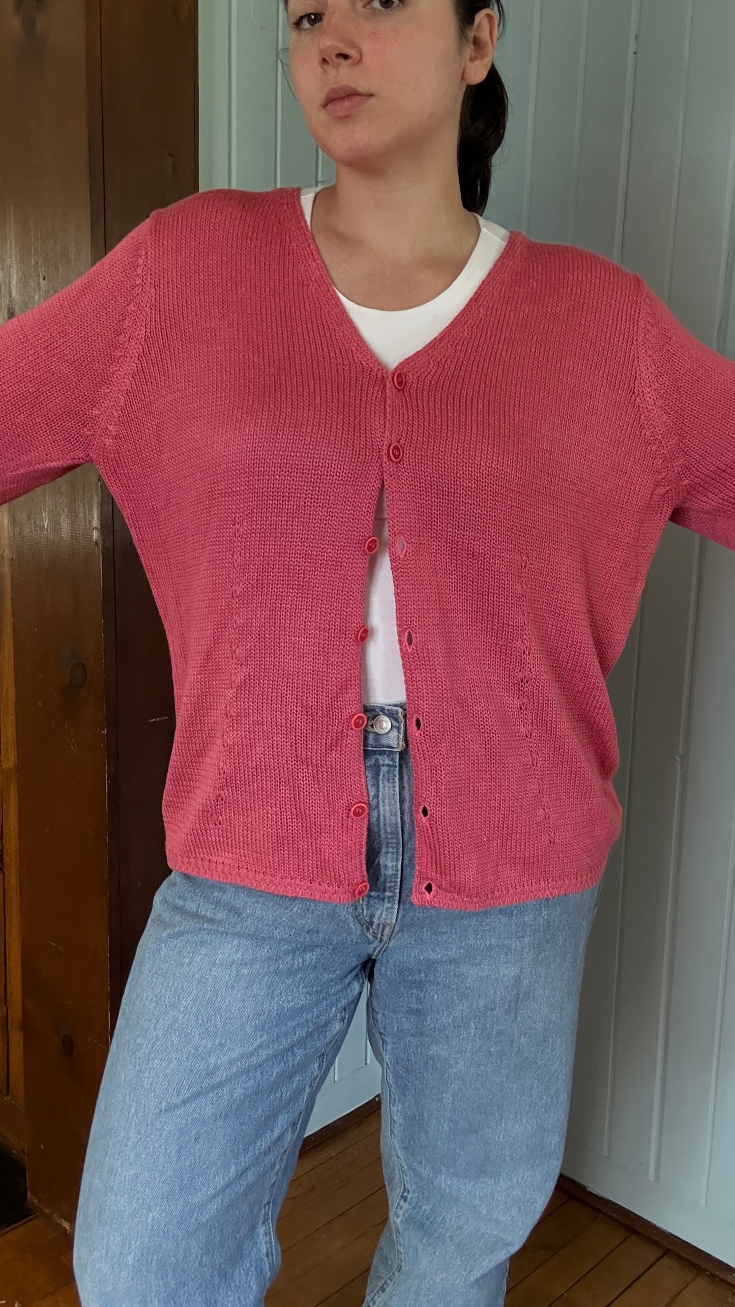 NWT White Stag Knit Cardigan (XL/XXL)
