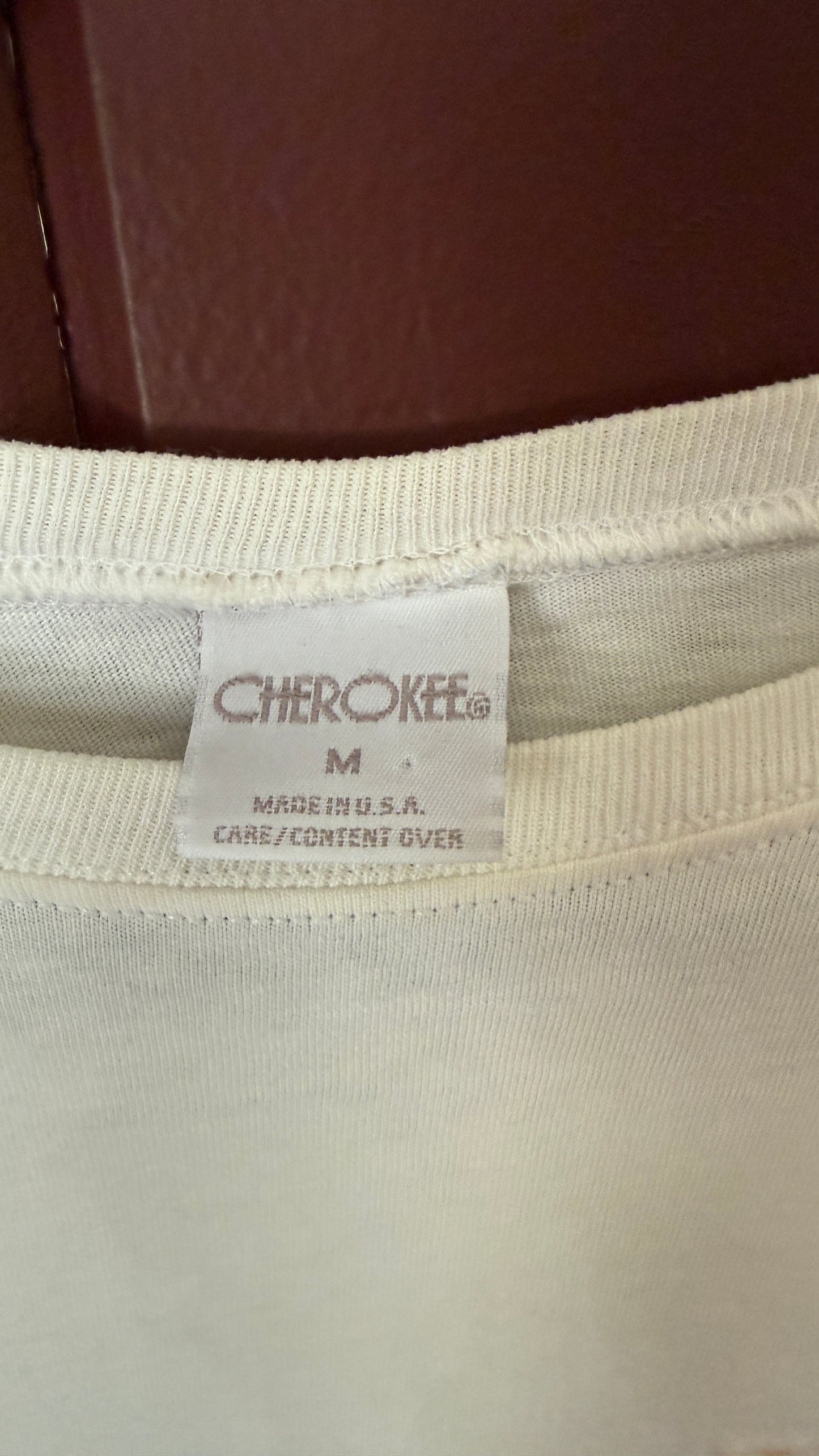 Vintage Embroidered Cherokee Tee (M/L)