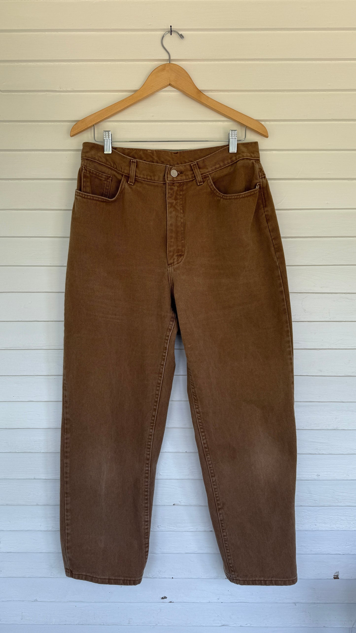 Vintage Lee United Garment Workers of America Brown Denim (31)