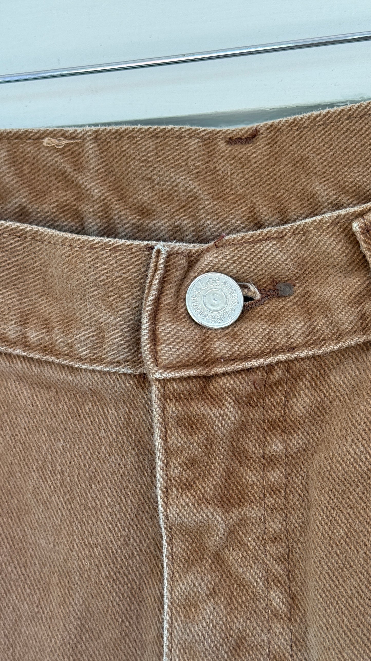 Vintage Lee United Garment Workers of America Brown Denim (31)