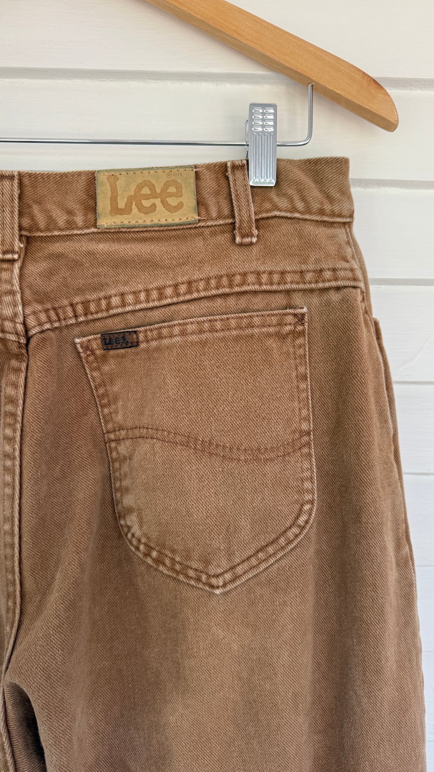 Vintage Lee United Garment Workers of America Brown Denim (31)