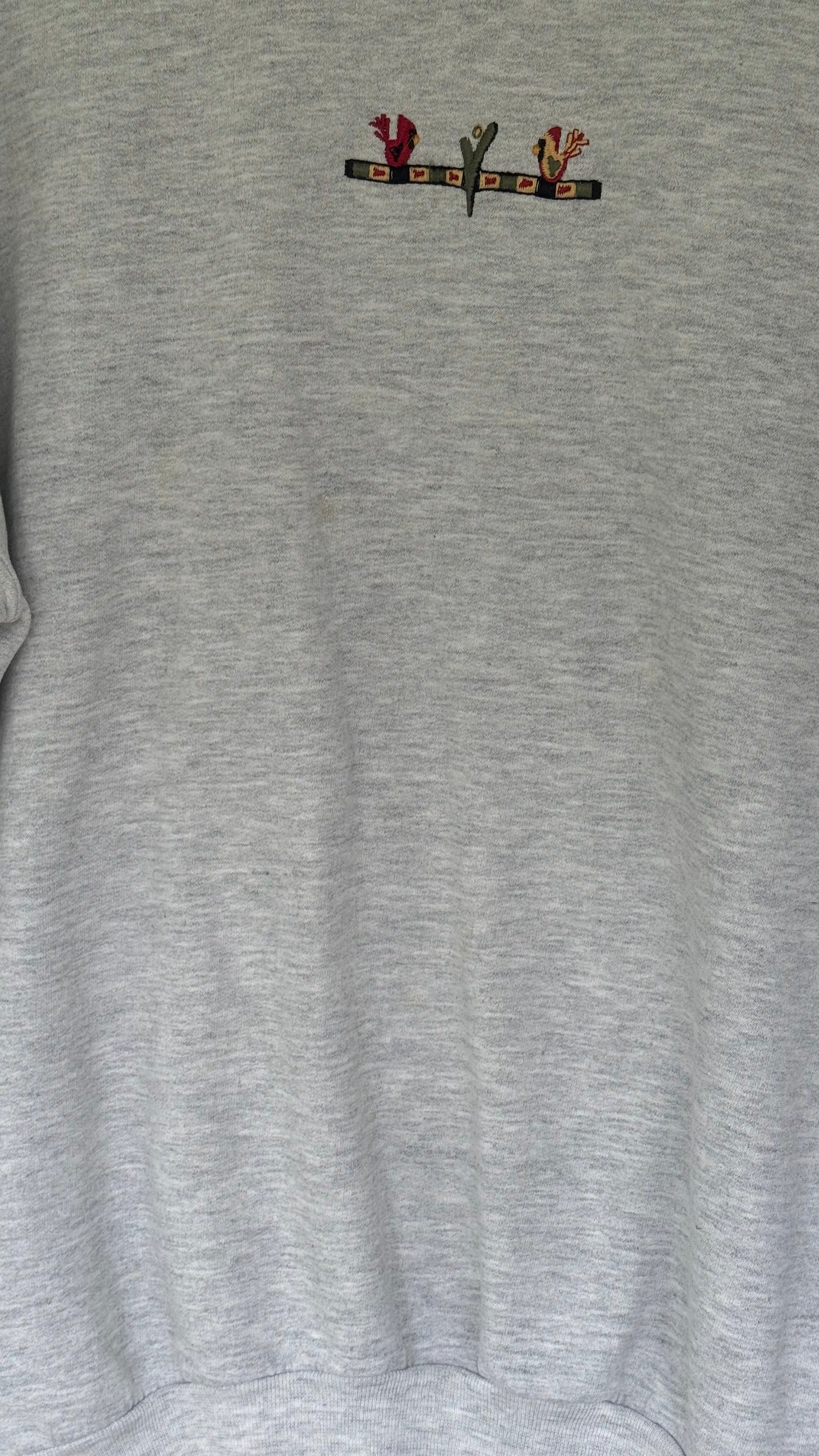 Vintage Double Collar Cardinal Crewneck (L)