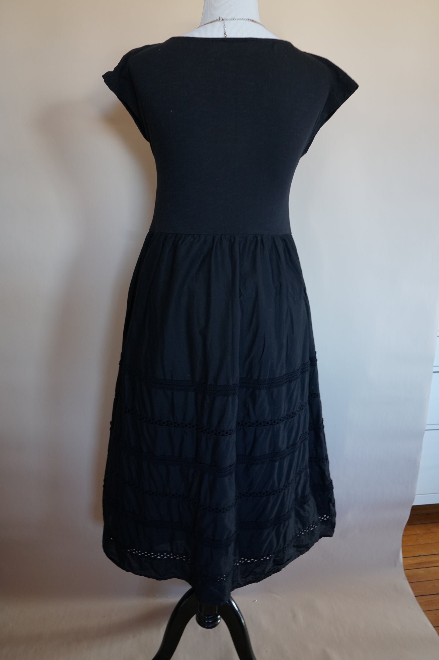 Boden Mix Trim Cotton Midi Dress (6)