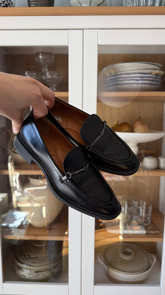 Franco Sarto Eda Leather Loafers (6.5)