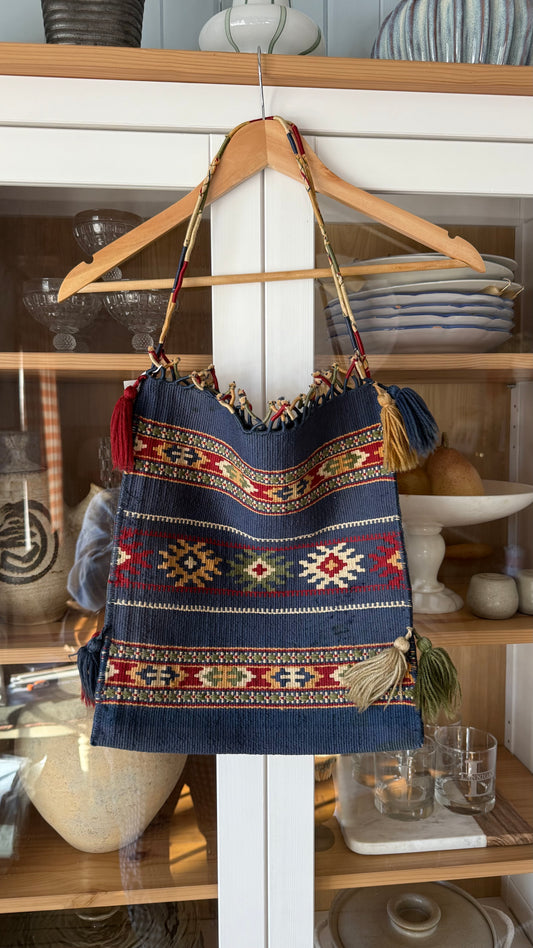 Kilim Tassel Bag