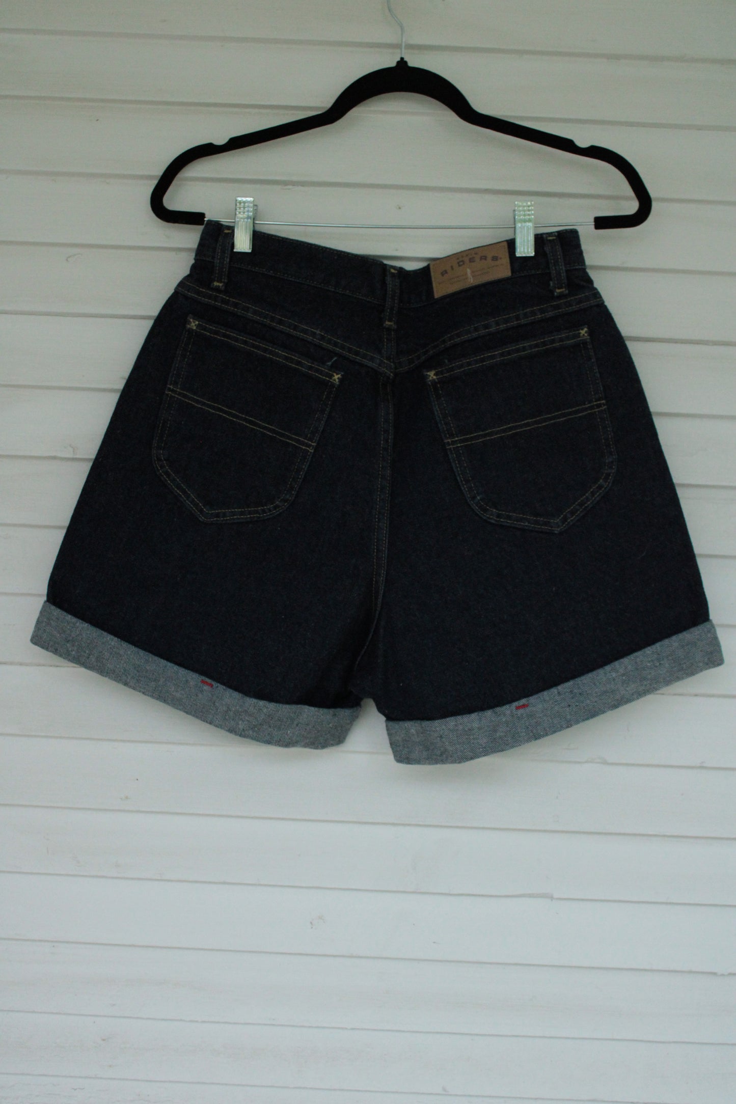 Reworked Vintage High-Waisted Denim Shorts