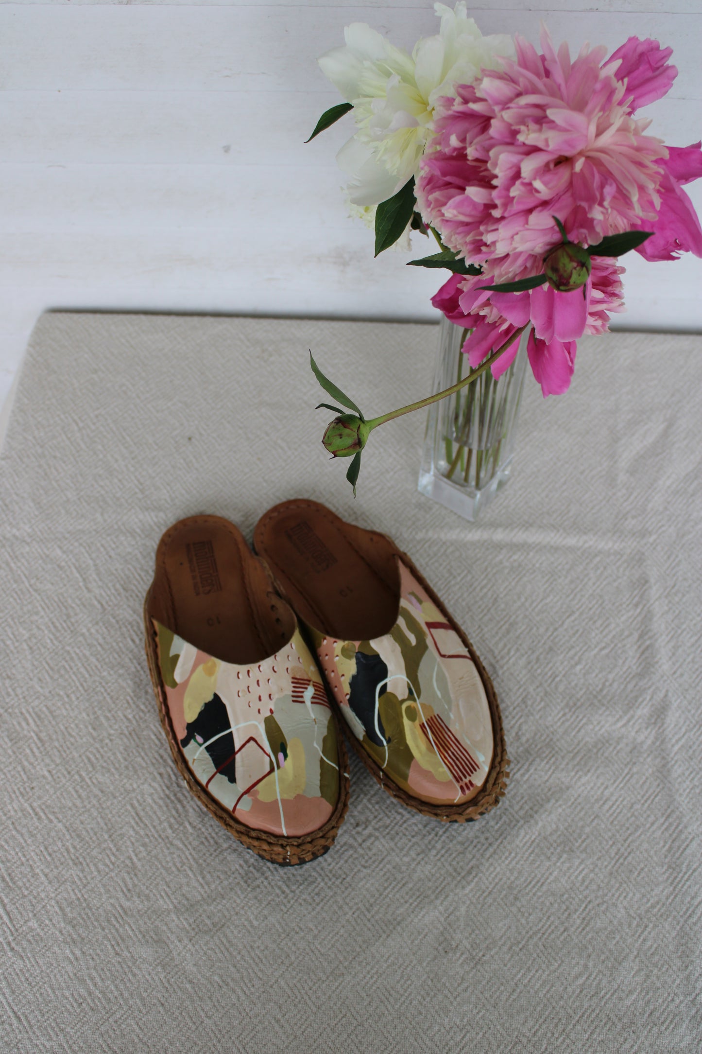 Mohinders X Julu Hand-Painted Mules