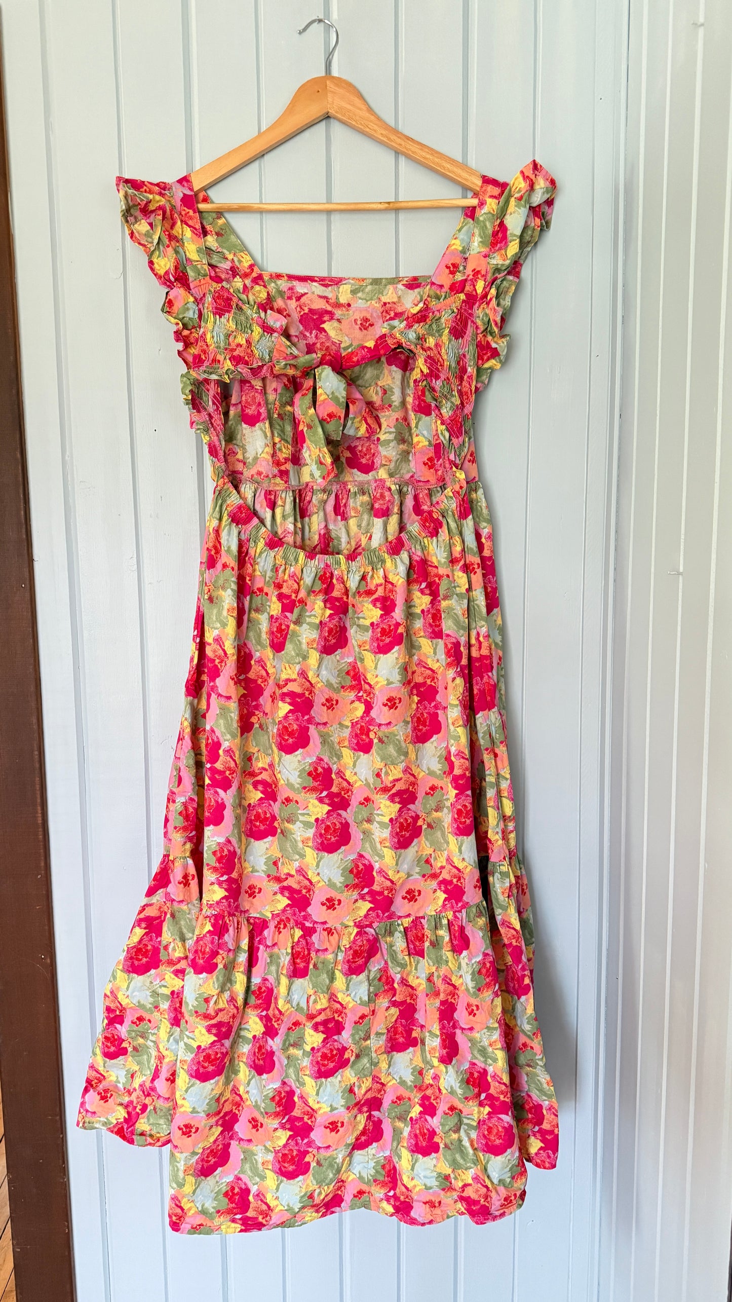 Peyton & Parker Floral Midi Dress (L-XL)