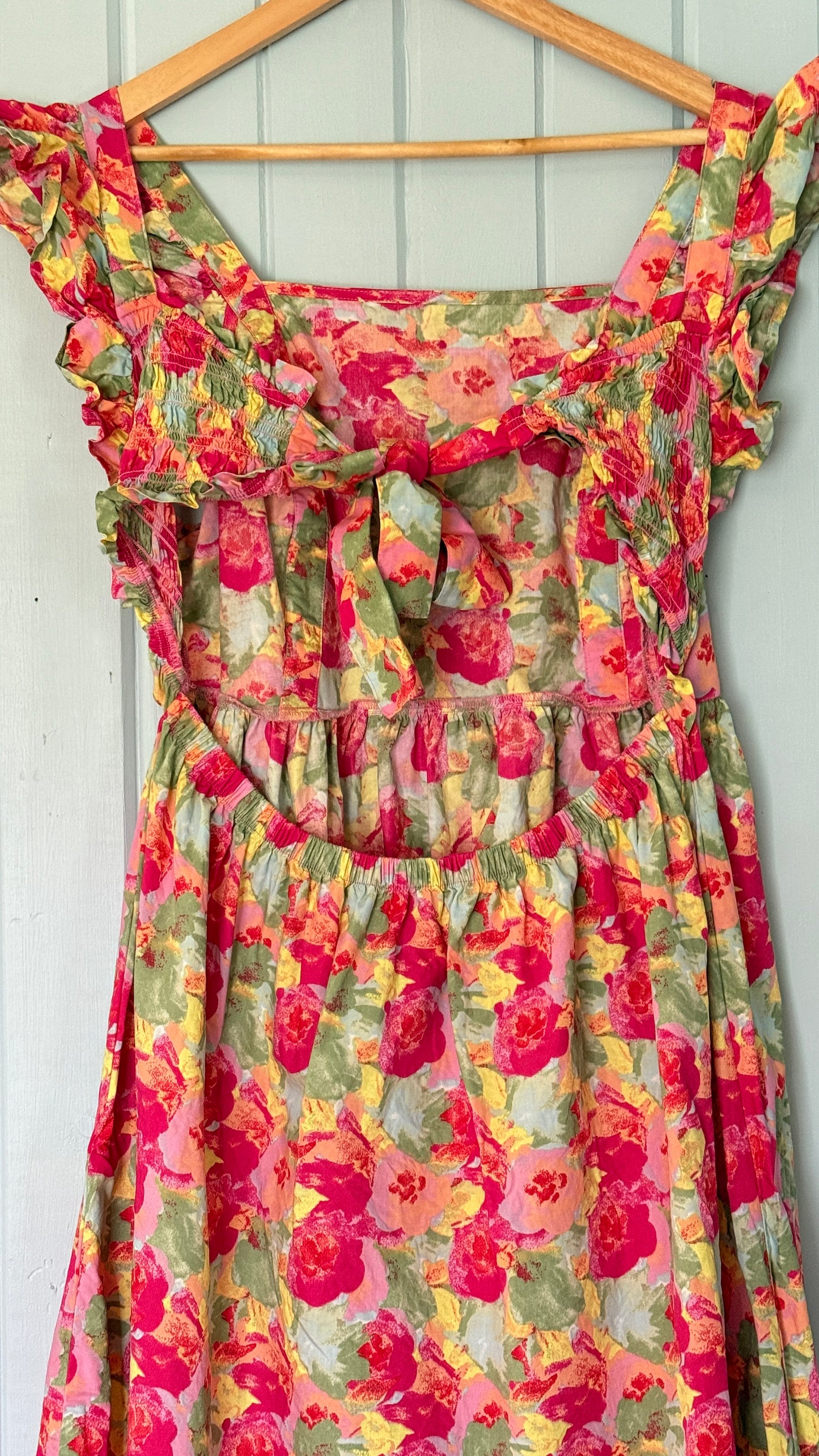Peyton & Parker Floral Midi Dress (L-XL)