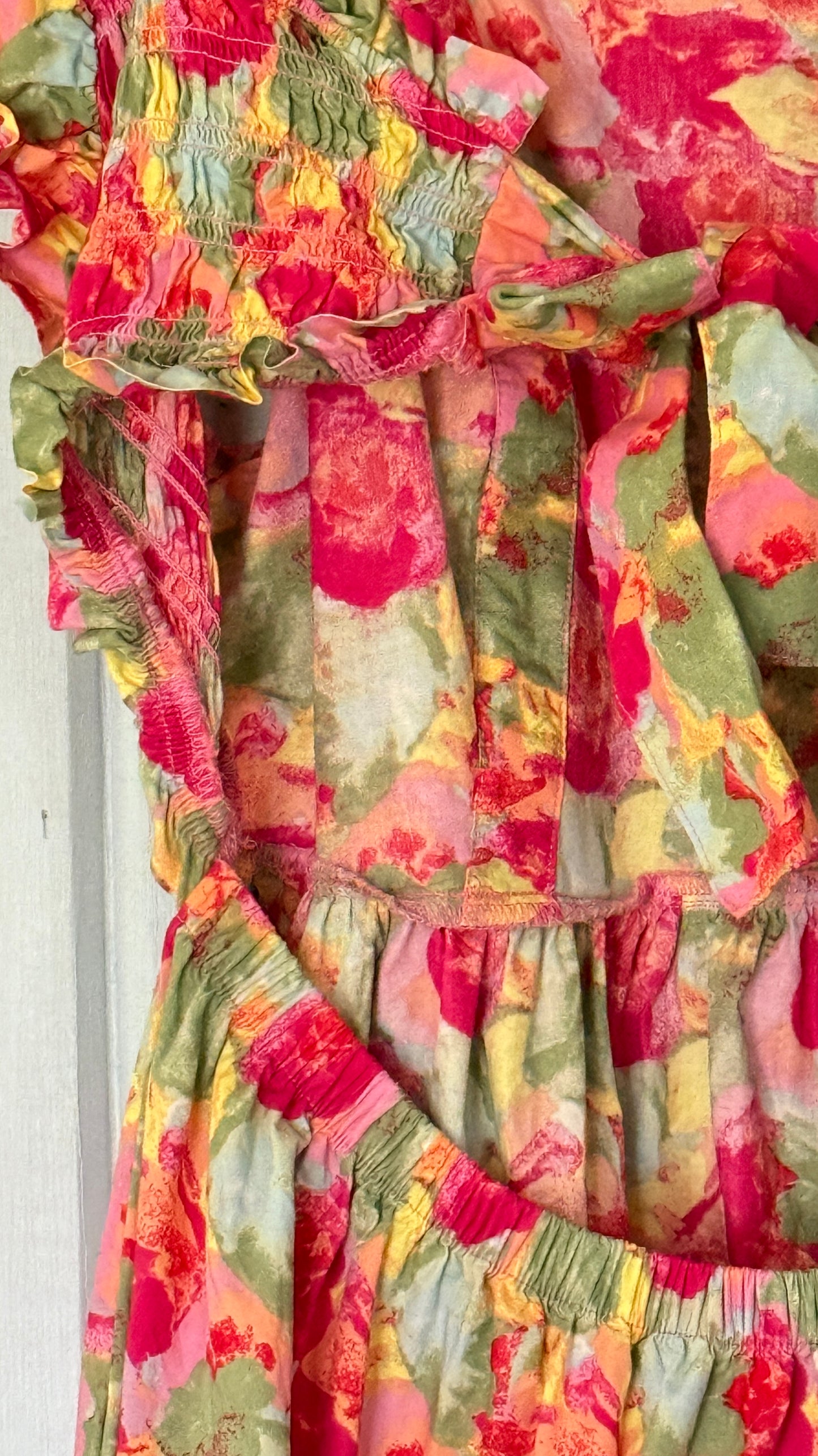 Peyton & Parker Floral Midi Dress (L-XL)