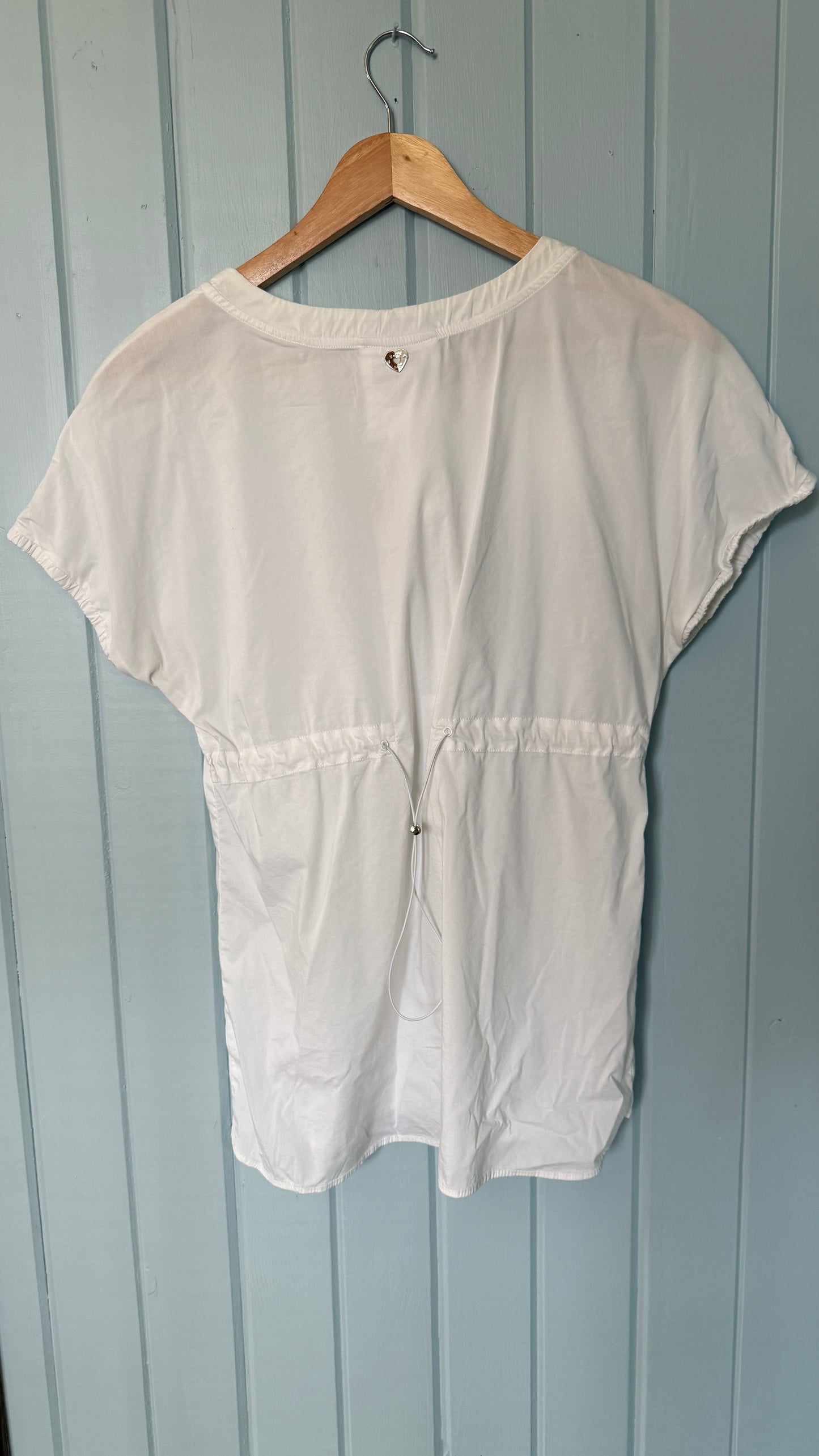 Twin Set Simona Barbieri Tee with Tie (M-L)