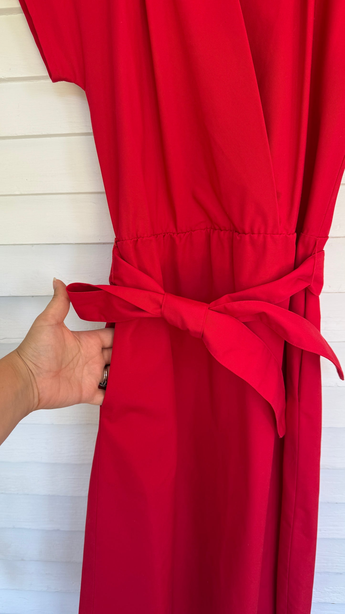 Vintage Marshall Fields Ms.Tempo Red 60s Dress (XS)