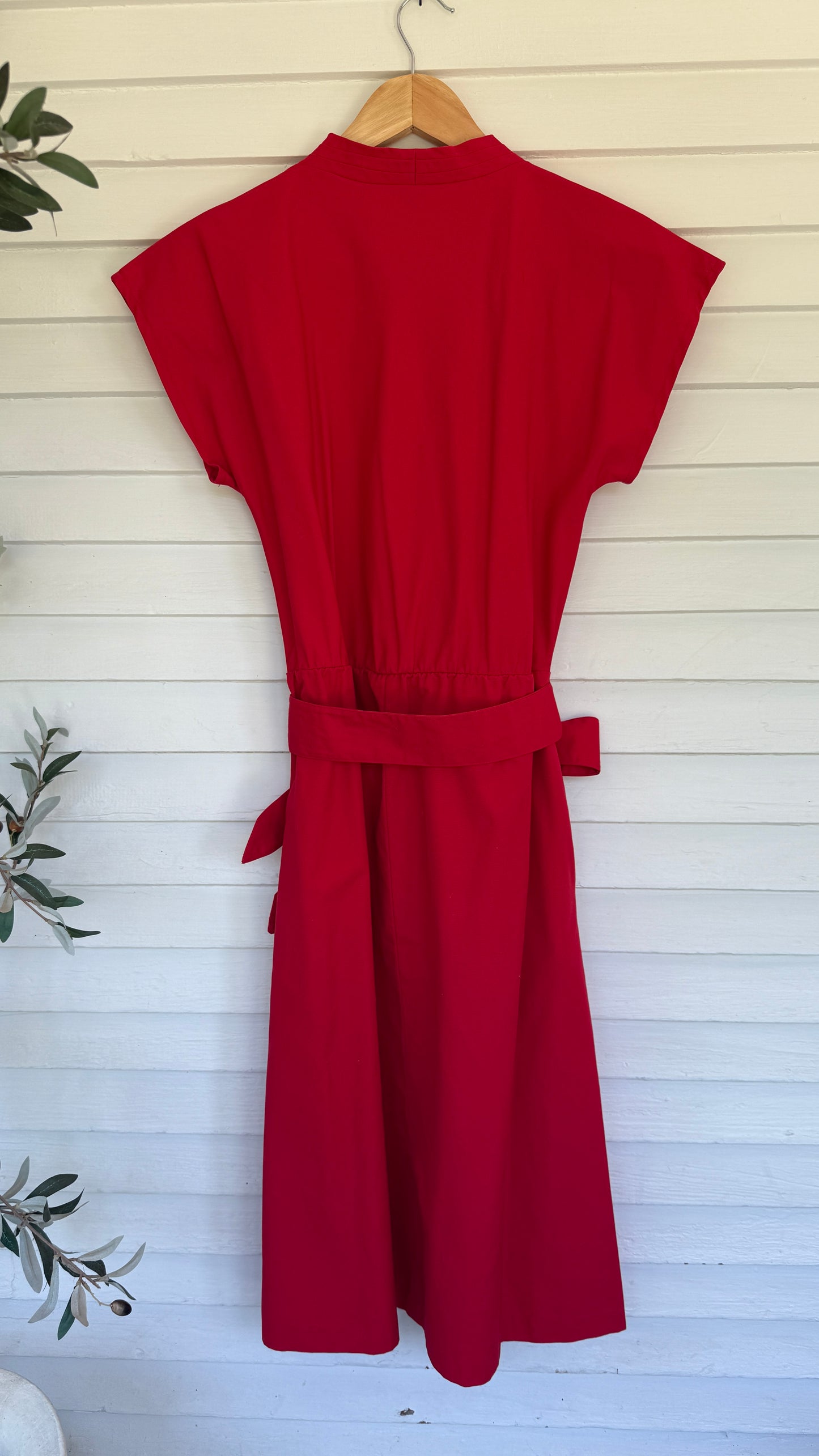 Vintage Marshall Fields Ms.Tempo Red 60s Dress (XS)