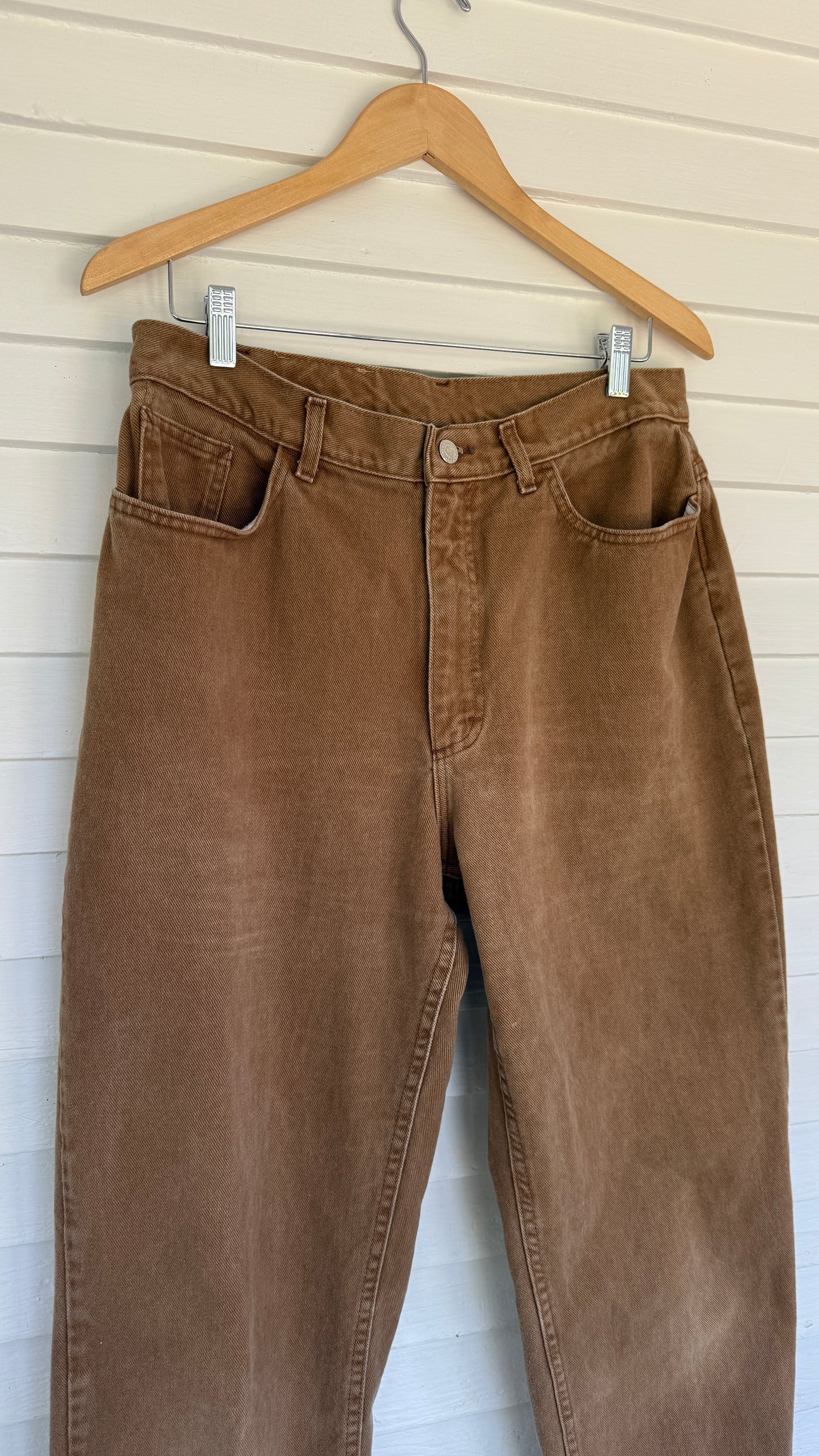 Vintage Lee United Garment Workers of America Brown Denim (31)