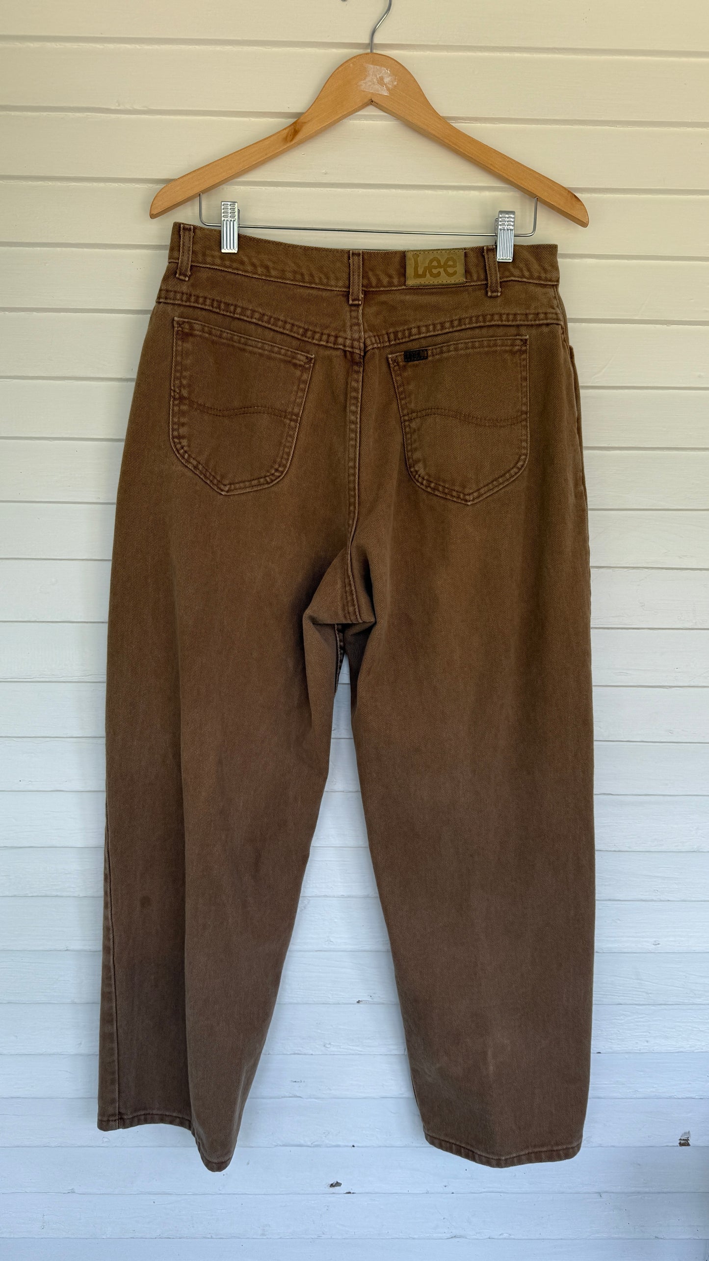 Vintage Lee United Garment Workers of America Brown Denim (31)