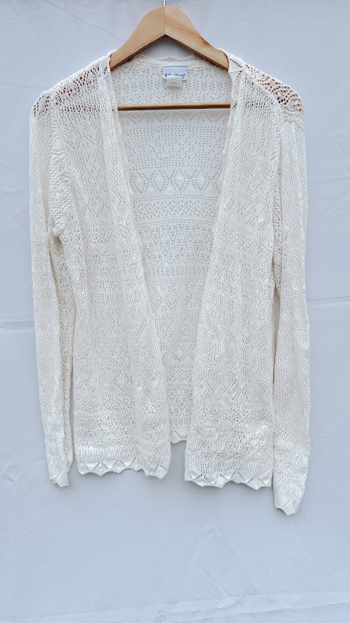 Vintage Crochet Cardigan (M)