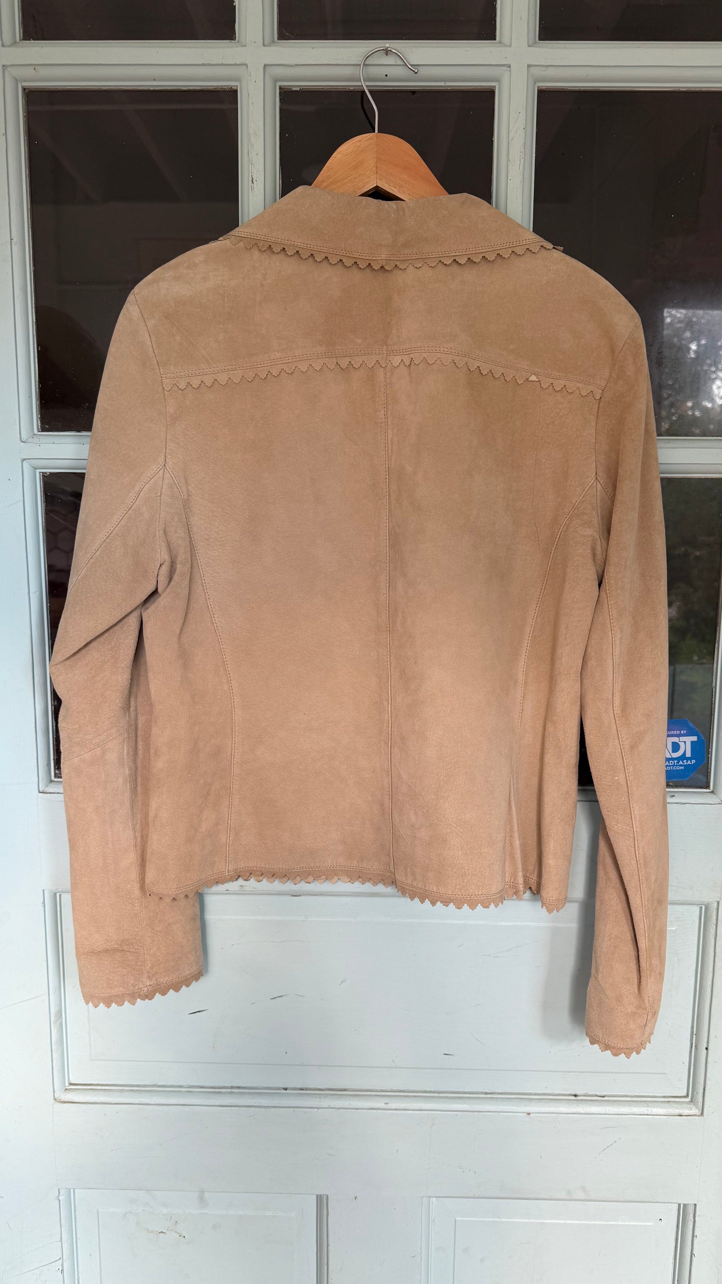 Vintage Suede Jacket & Skirt Set (M)