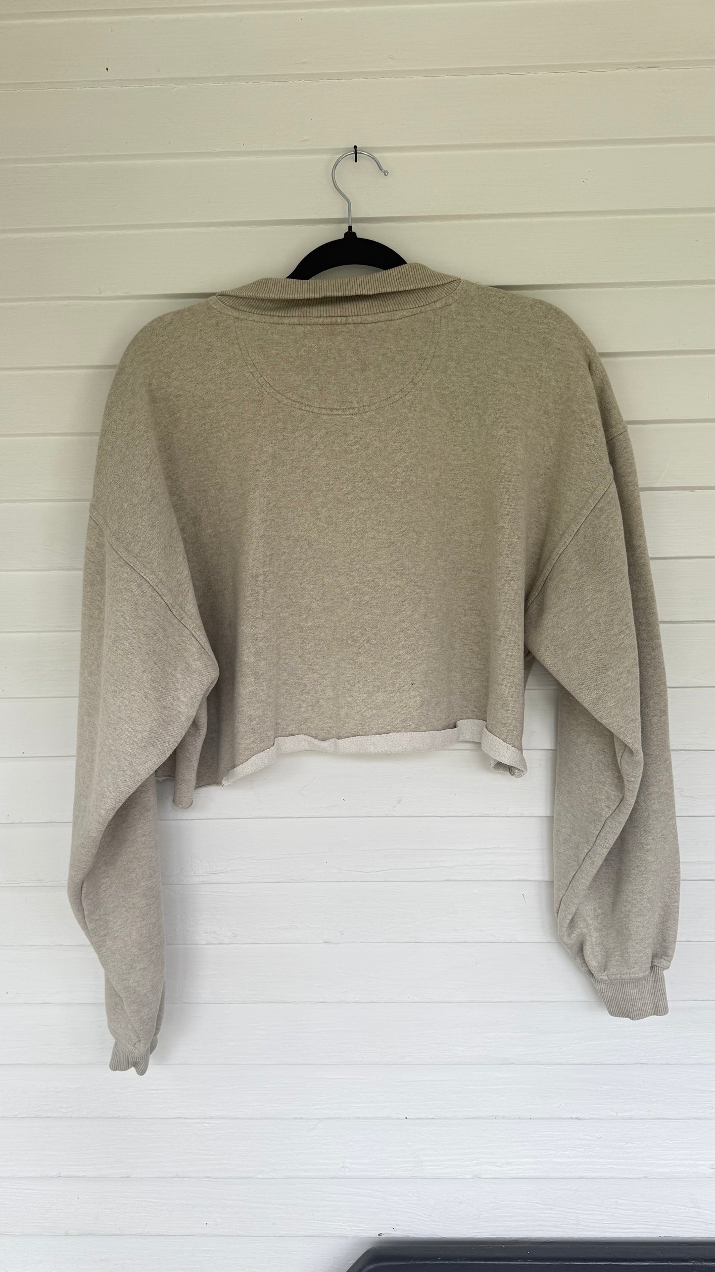 Vintage Alaskan Moose Cut-Off Quarter Zip (L)
