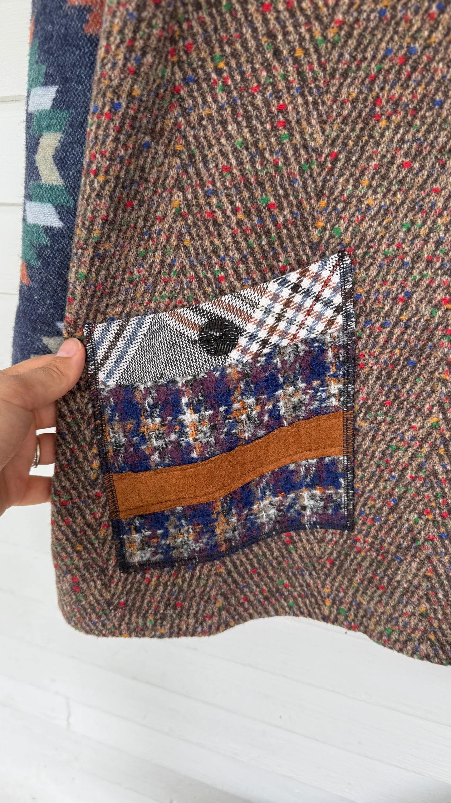Coldwater Creek Patchwork Jacket (L)