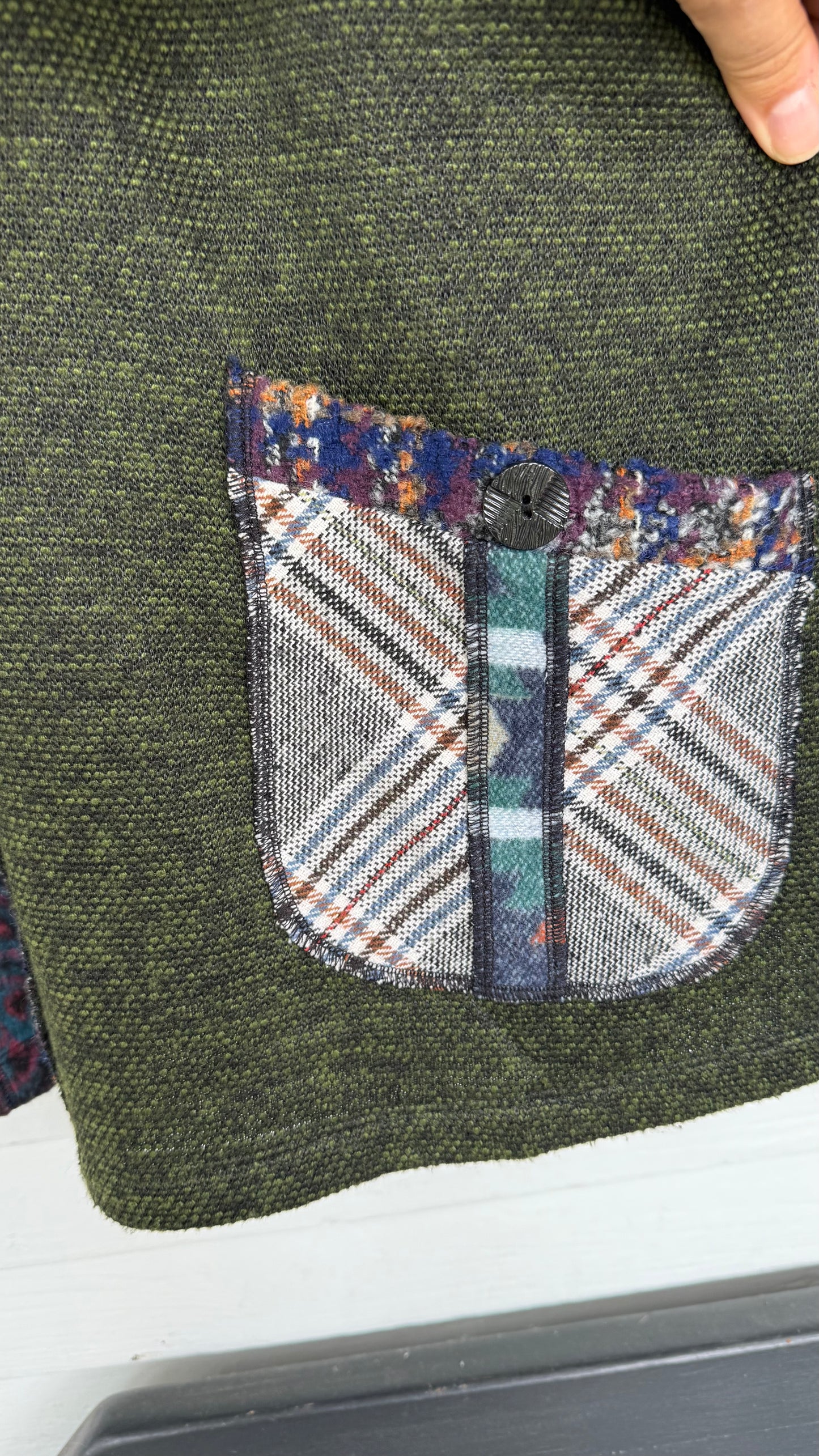 Coldwater Creek Patchwork Jacket (L)