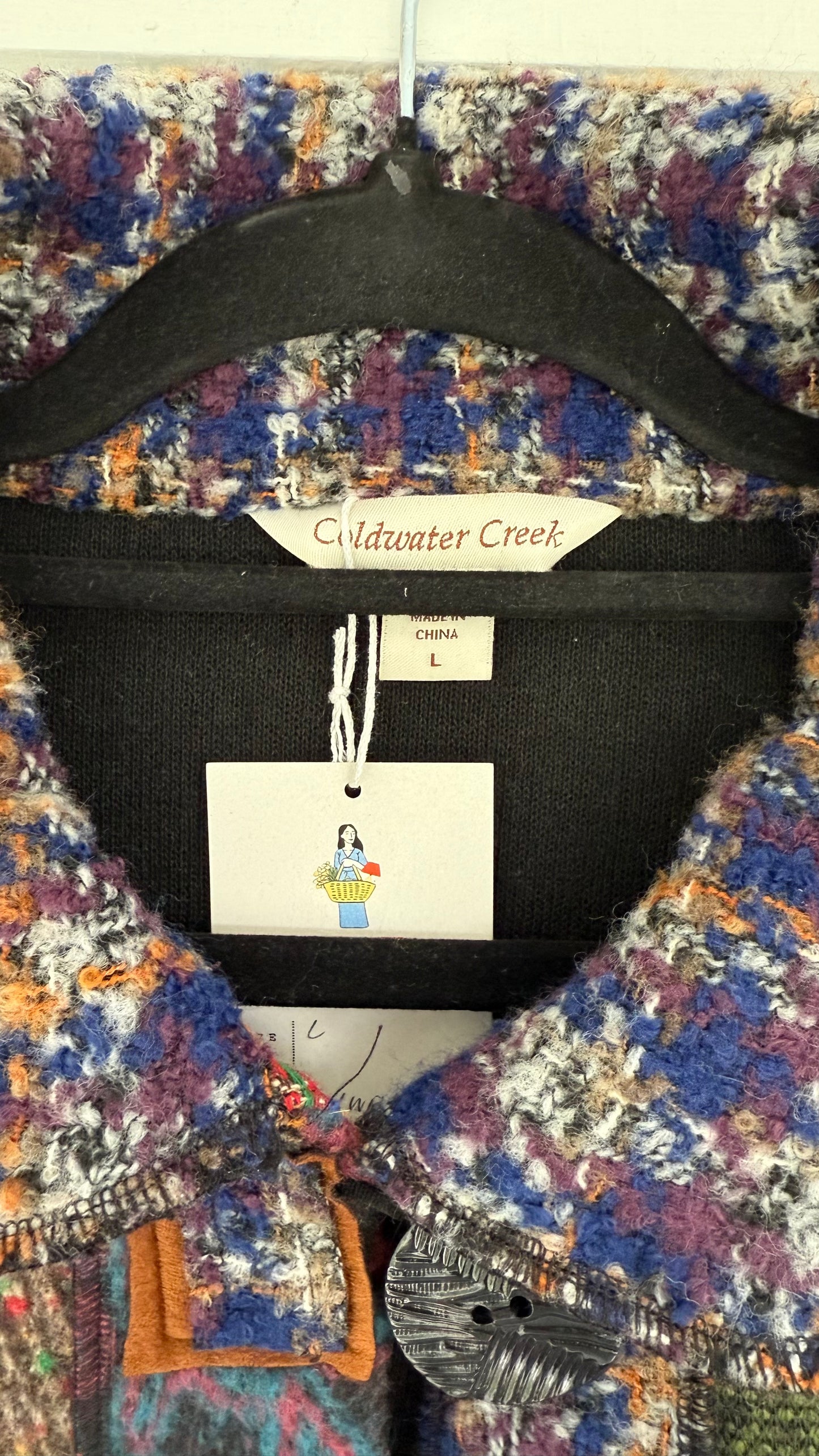 Coldwater Creek Patchwork Jacket (L)