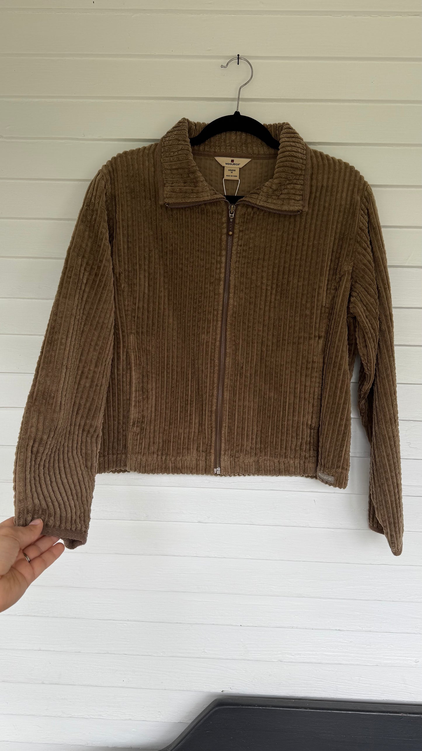 Woolrich Corduroy Zip-Up Jacket (M)