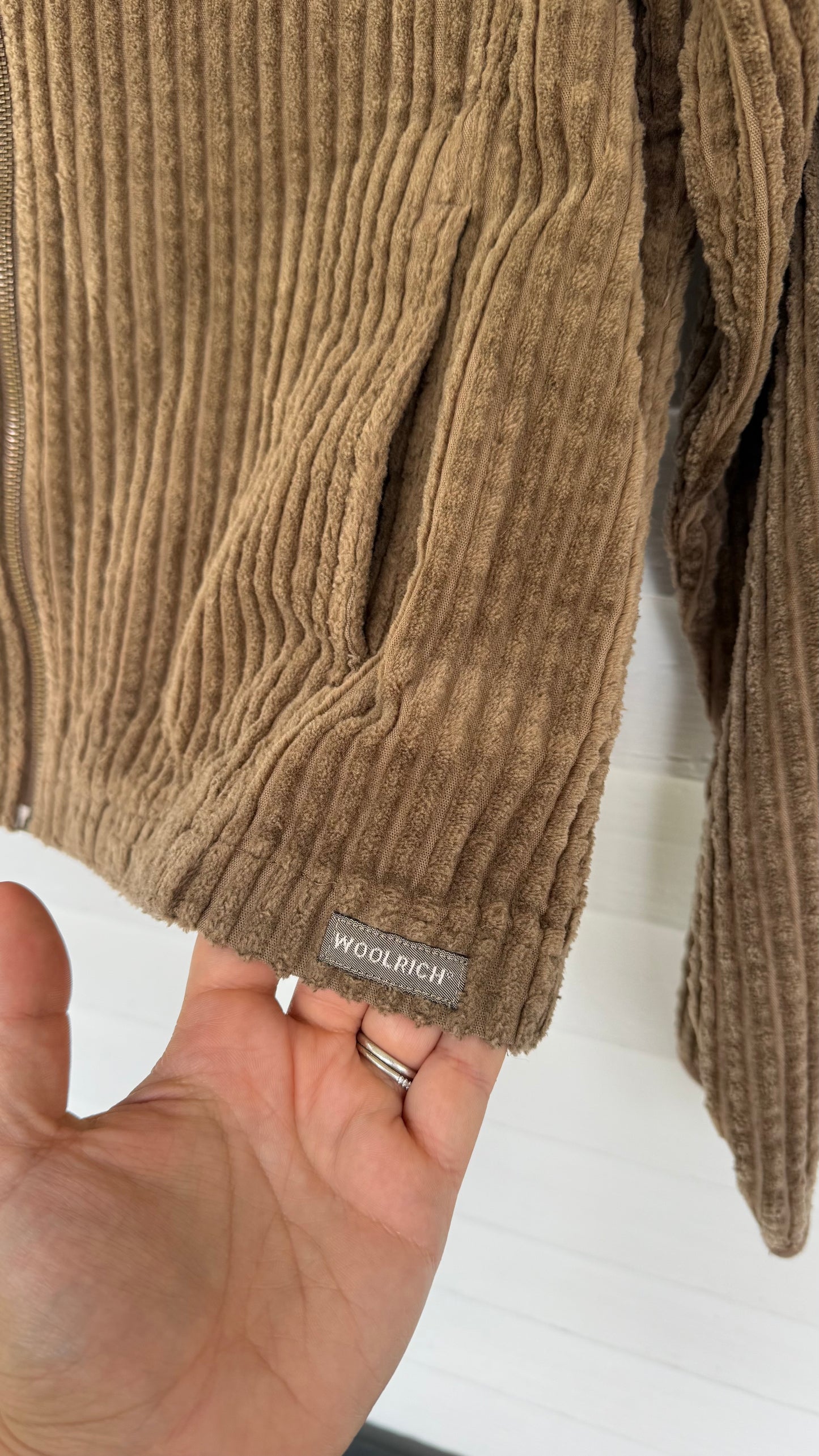 Woolrich Corduroy Zip-Up Jacket (M)
