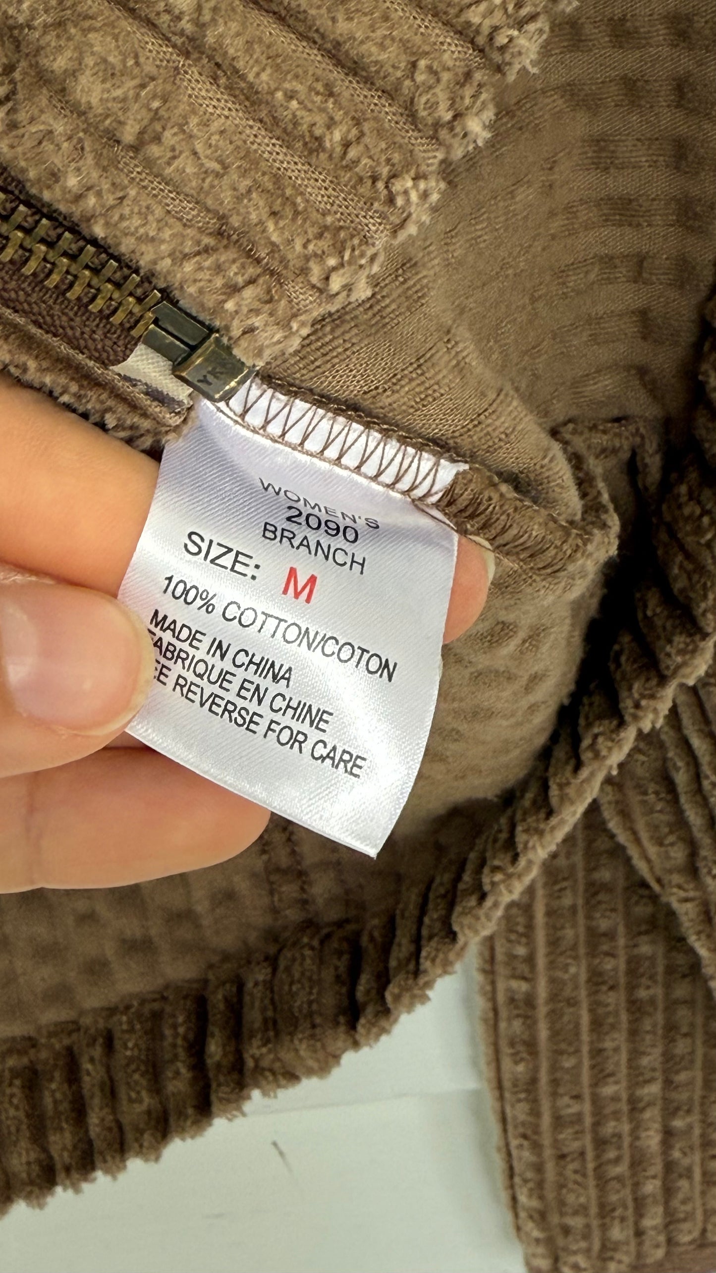 Woolrich Corduroy Zip-Up Jacket (M)