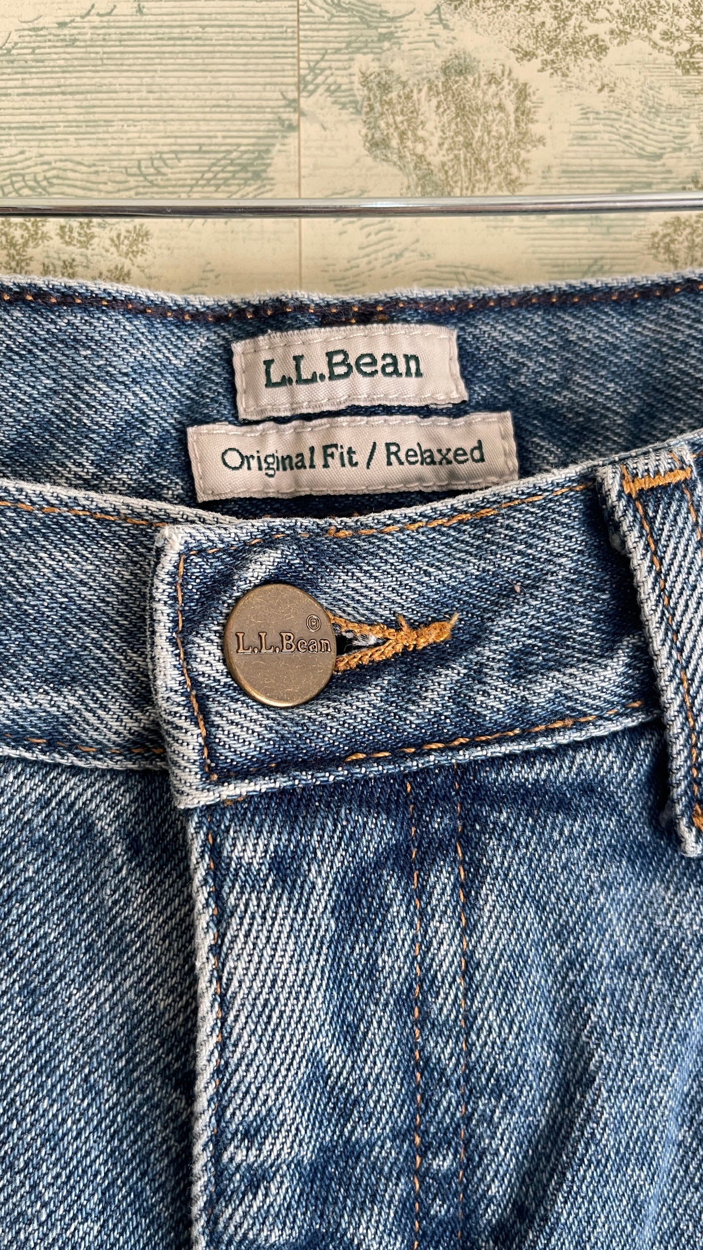 L.L. Bean Fleece Lined Jeans (10)