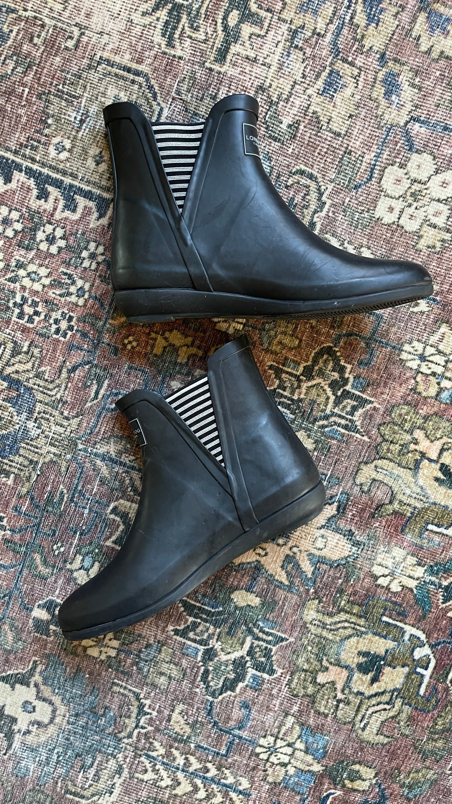 London Fog Picadilly Rain Booties (9)