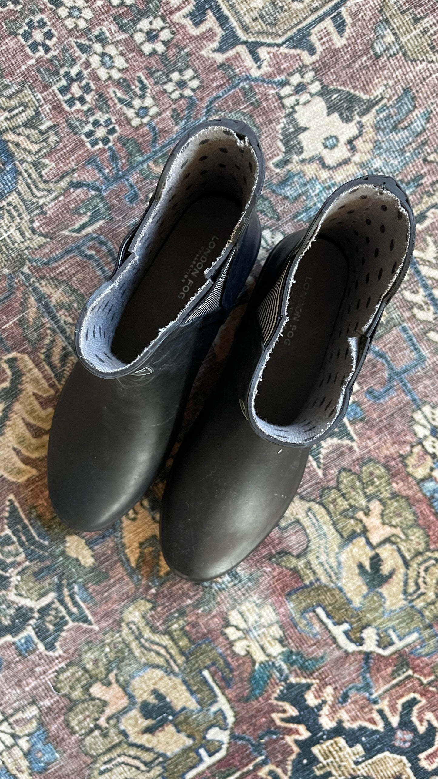 London Fog Picadilly Rain Booties (9)