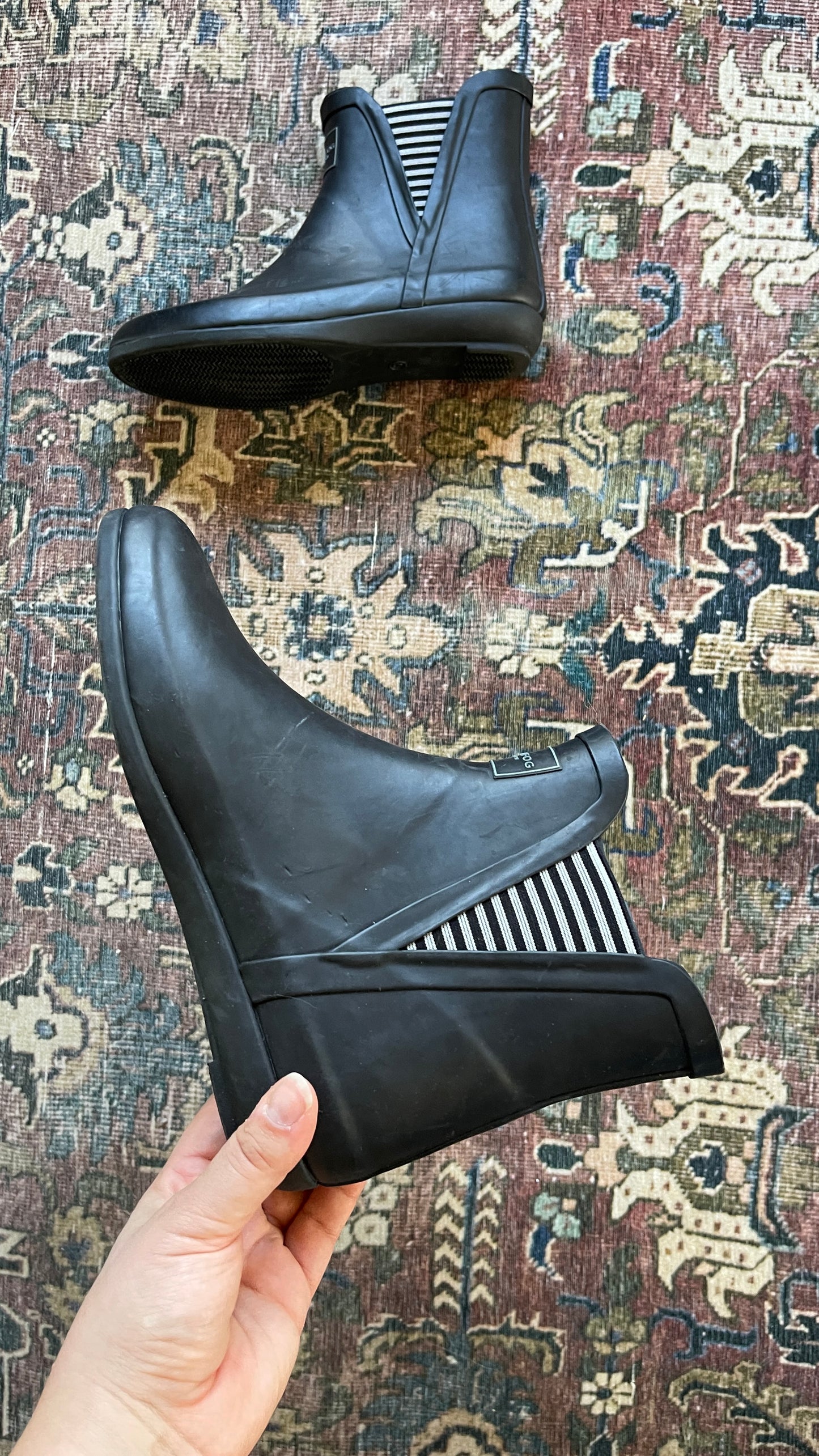 London Fog Picadilly Rain Booties (9)